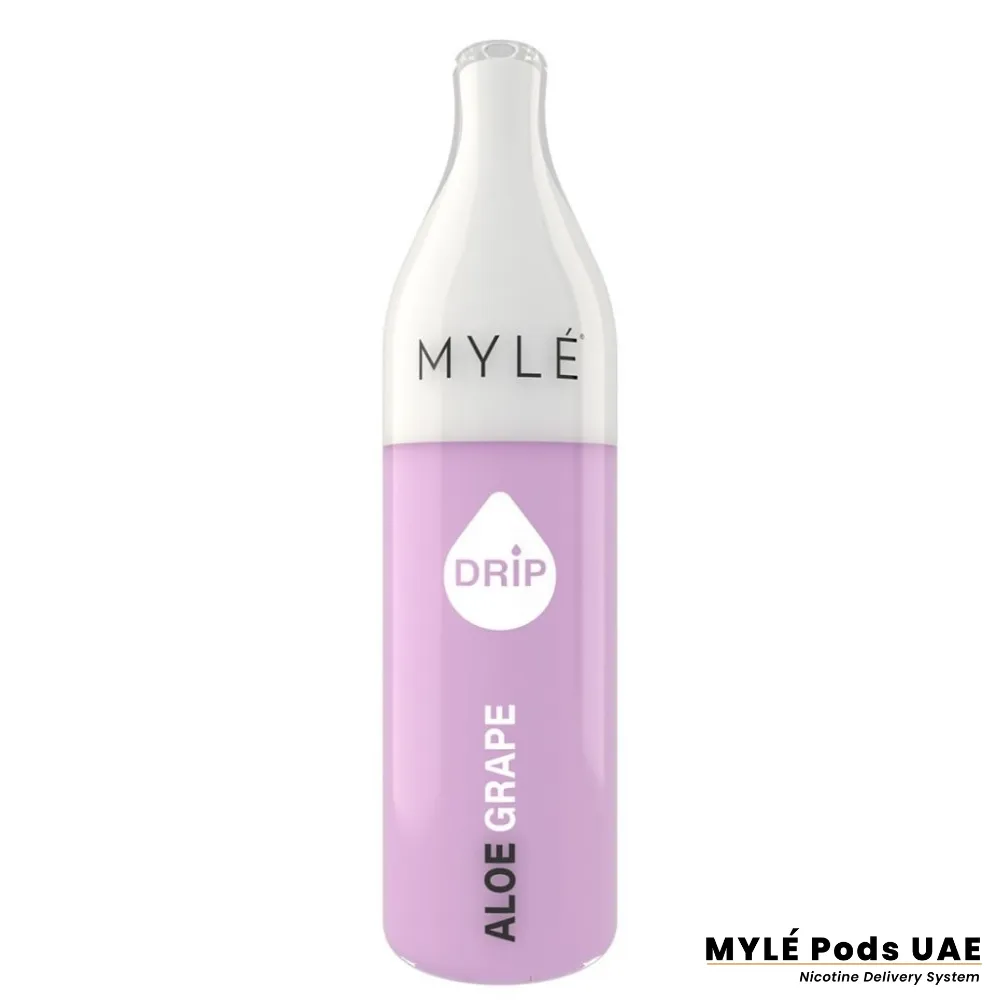 Myle Drip Aloe grape Disposable Device Dubai, Abu Dhabi, Sharjah, Fujairah, Al-Ain, UAE