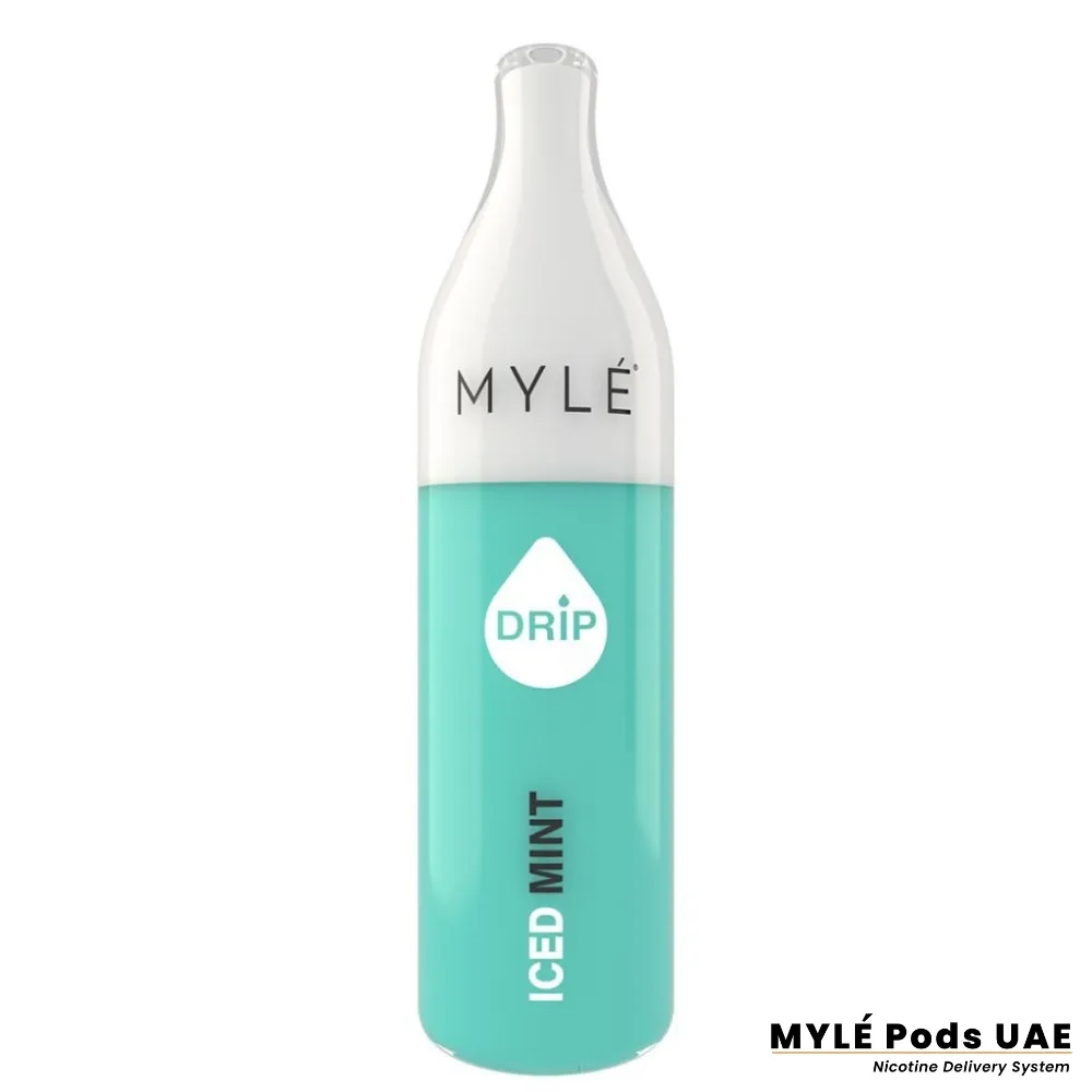 Myle Drip Iced mint Disposable Device