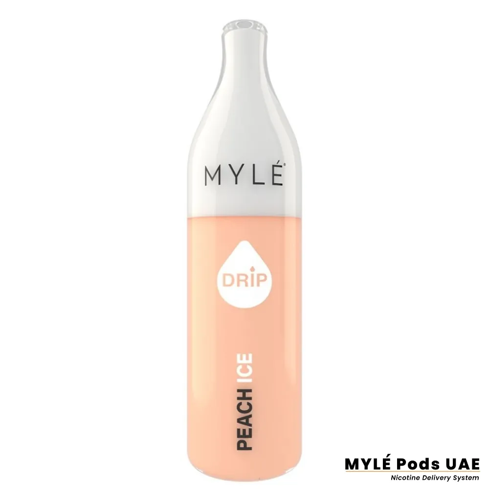 Myle Drip Peach ice Disposable Device