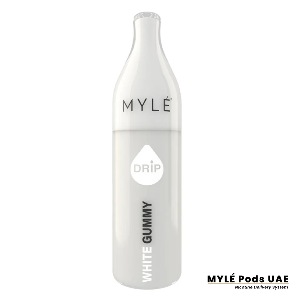 Myle Drip White gummy Disposable Device Dubai, Abu Dhabi, Sharjah, Fujairah, Al-Ain, UAE