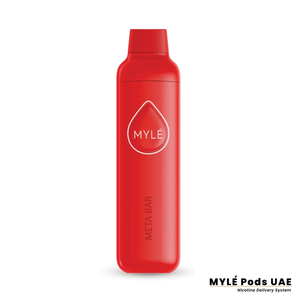 Myle Meta Bar Red Apple Disposable Device Dubai, Abu Dhabi, Sharjah, Fujairah, Al-Ain, UAE