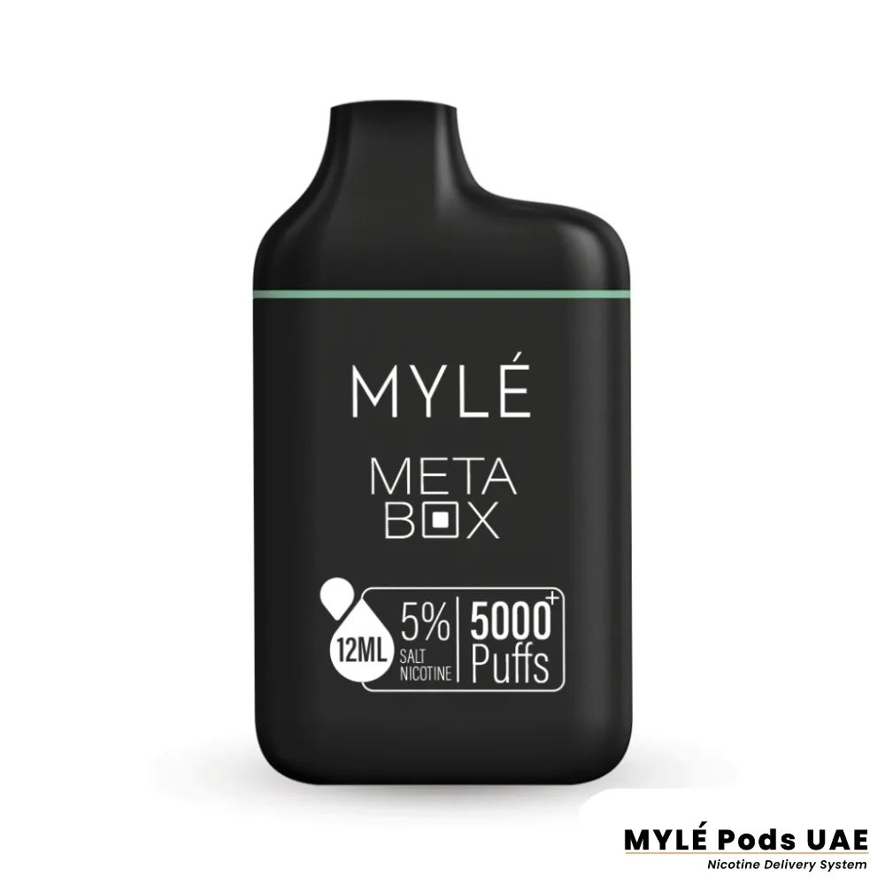Myle Meta Box Iced Mint Disposable Device Dubai, Abu Dhabi, Sharjah, Fujairah, Al-Ain, UAE