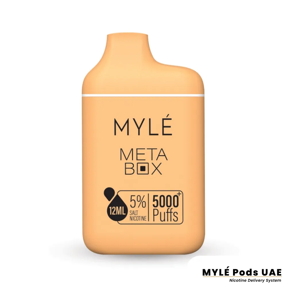 Myle Meta Box Malaysian Mango Disposable Device Dubai, Abu Dhabi, Sharjah, Fujairah, Al-Ain, UAE