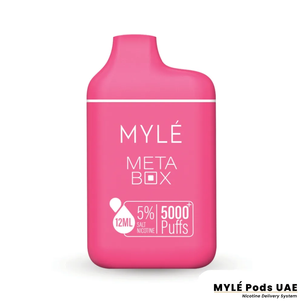 Myle Meta Box Pineapple Coconut Strawberry Disposable Device Dubai, Abu Dhabi, Sharjah, Fujairah, Al-Ain, UAE