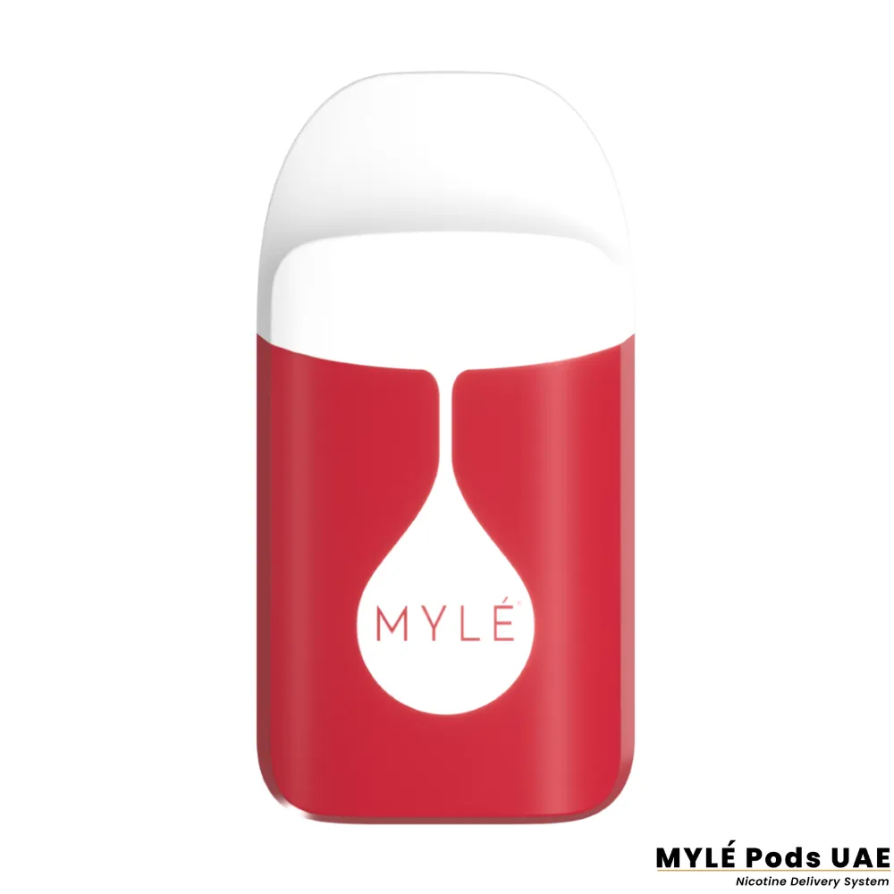 Myle Micro Red apple Disposable Device