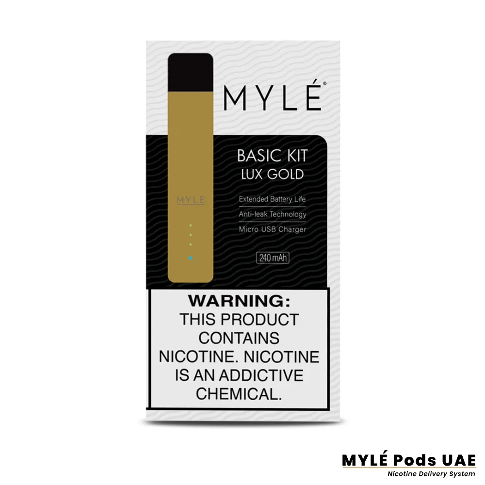 Myle V4 Lux gold Device